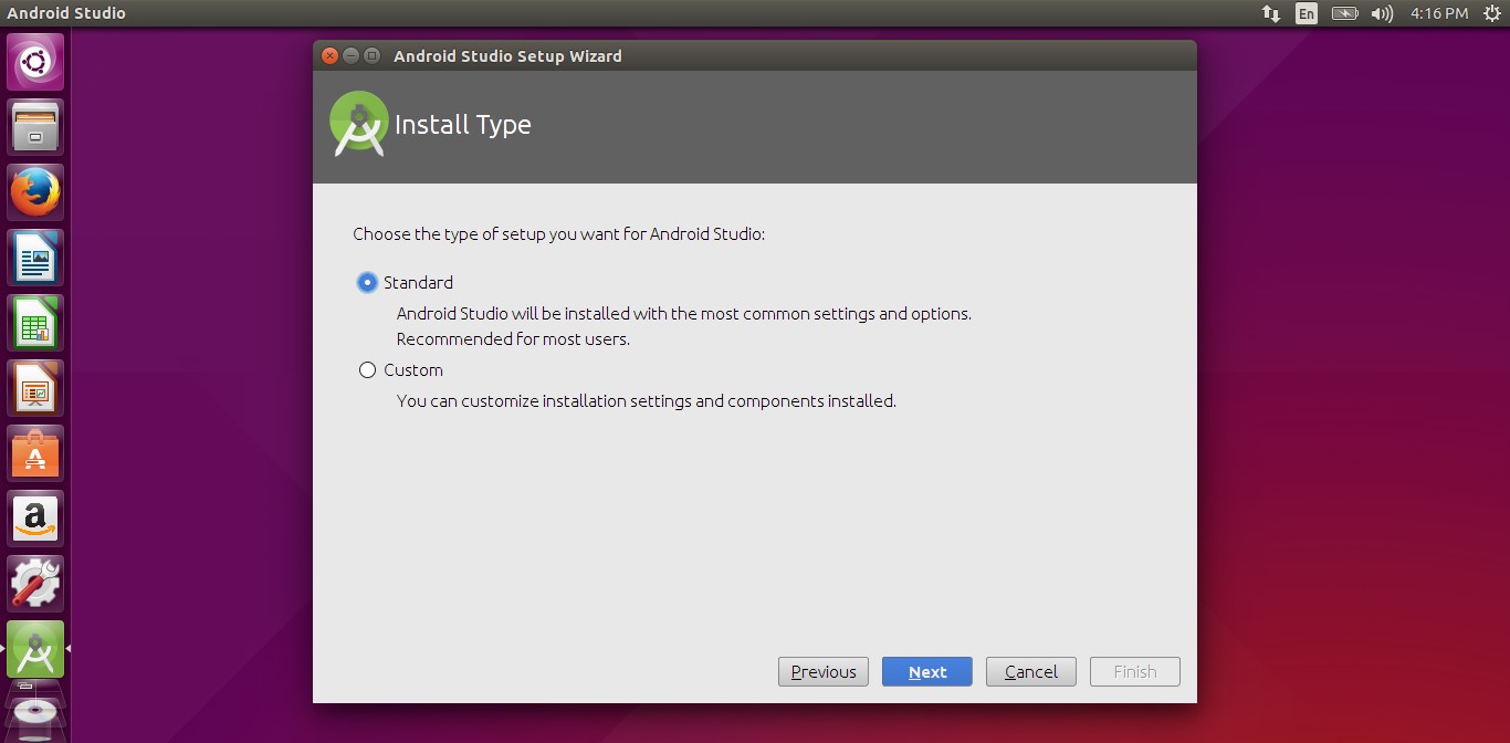 installing android studio ubuntu