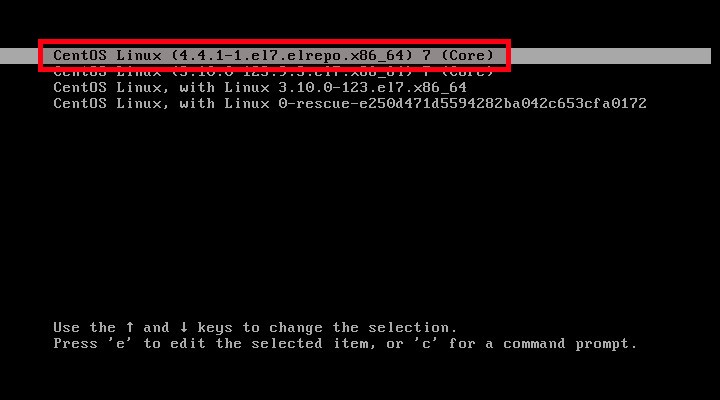 CentOS 7 -1 [Running] - Oracle VM VirtualBox_001