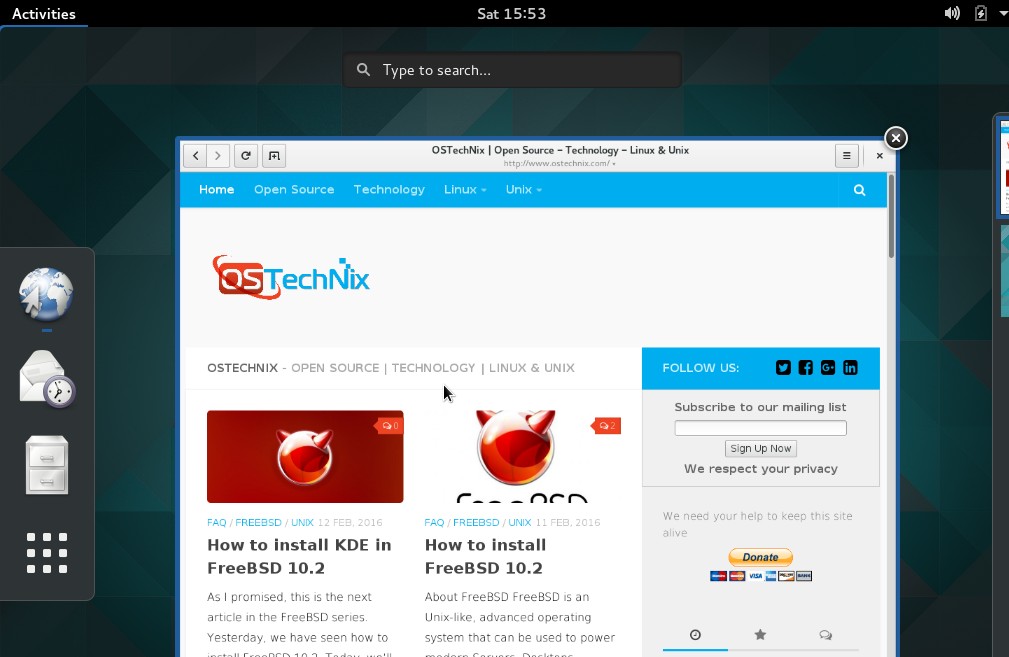 How To Start Gnome Freebsd