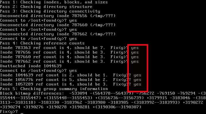 Fix "ext4-fs error ext4_lookup deleted inode referenced" error in Ubuntu
