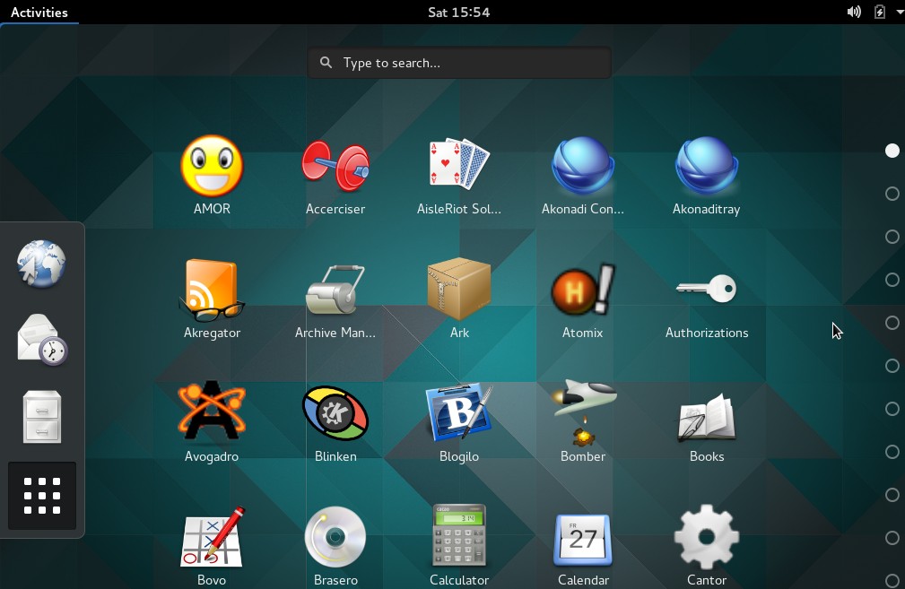 gnome desktop environment