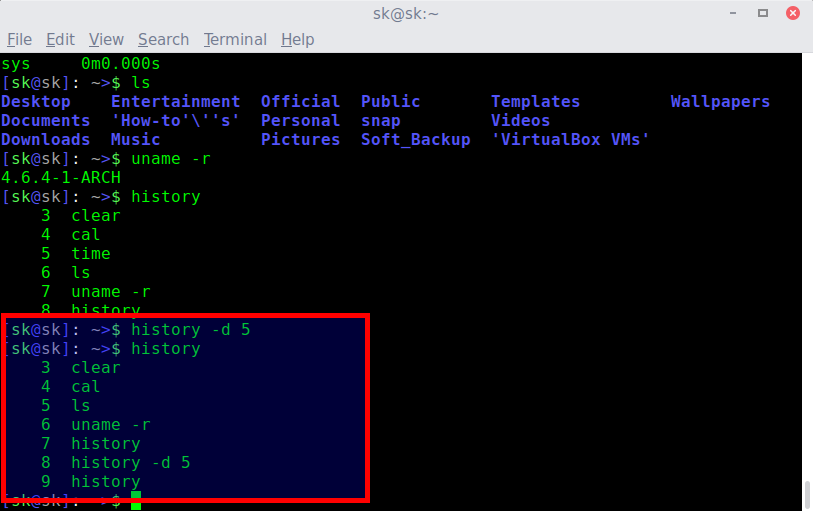 How To Clear Command Line History In Linux OSTechNix