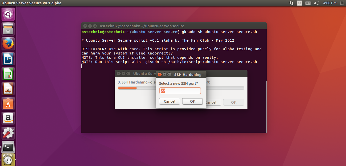 Открыть все ubuntu server