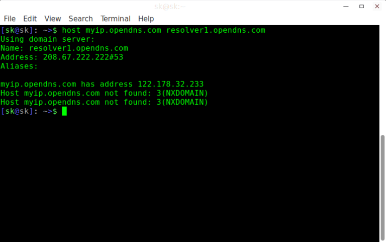 Find Out Public IP Address From Command Line On Linux - OSTechNix