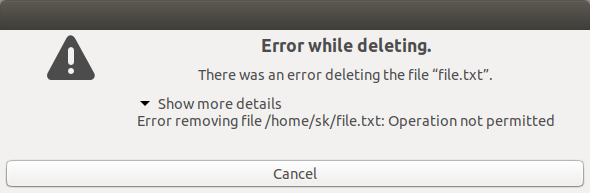 Prevent files from removal in Linux