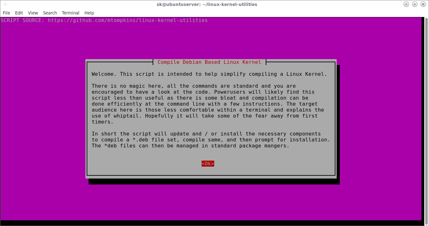 Linux compiler. Linux Kernel Utilities. Upgrade Linux Kernel Debian. Your Kernel or scripts are out Date.