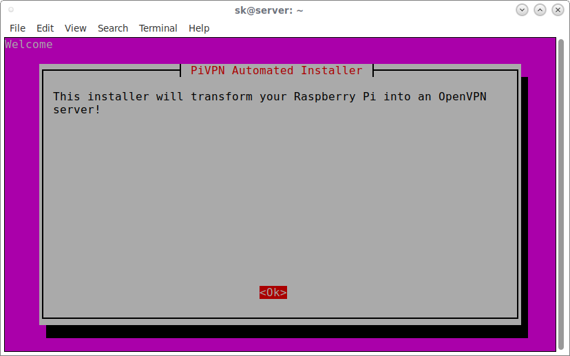 openvpn setup