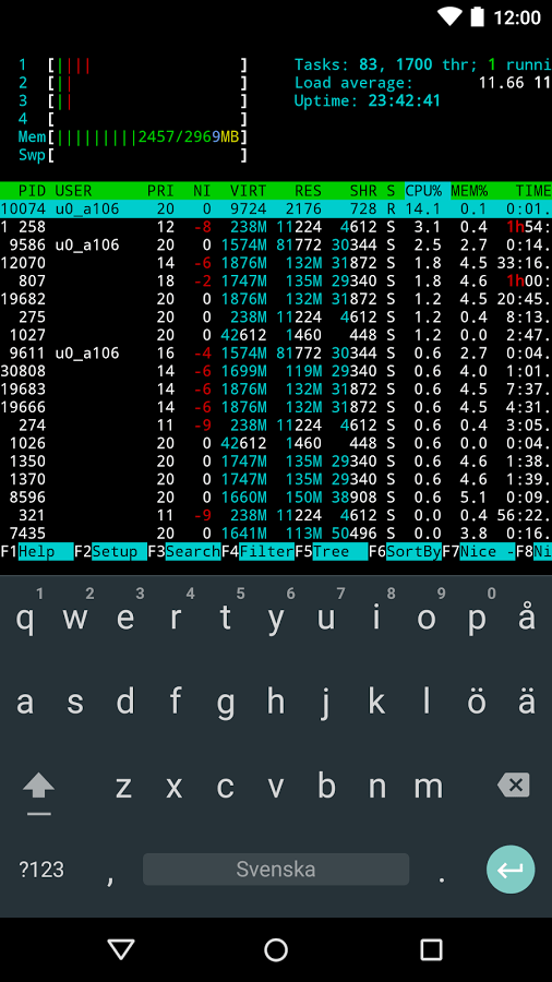 Run Linux on Android using Termux