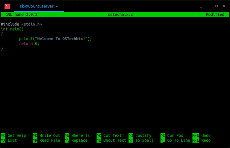 How To Compile And Run C, C++ Programs In Linux - OSTechNix
