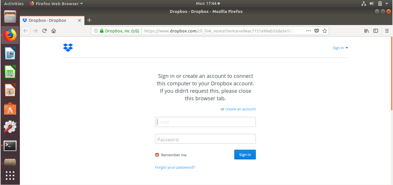 install dropbox on ubuntu 14.04