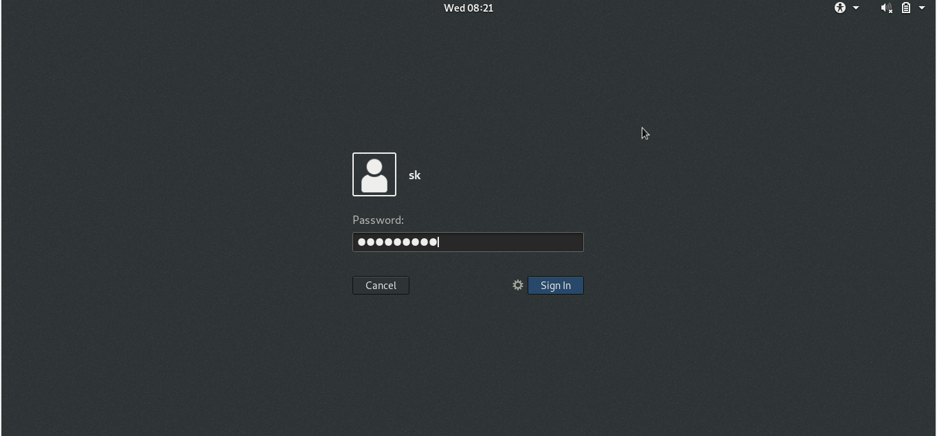 gnome desktop environment