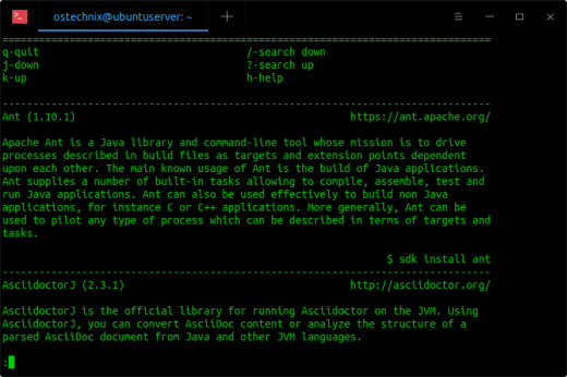 Manage Multiple Software Development Kits Using SDKMAN In Linux