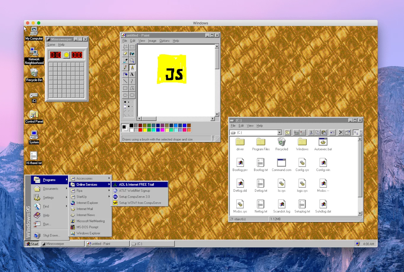 How To Run Windows 95 In Linux - OSTechNix