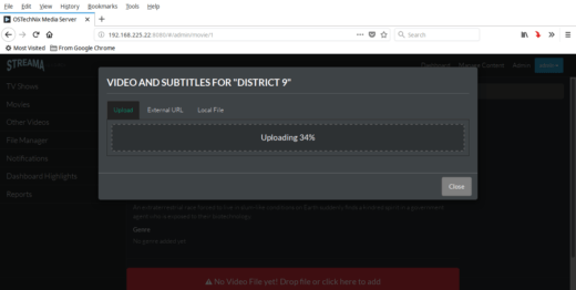 Streama - Setup Your Own Streaming Media Server In Minutes