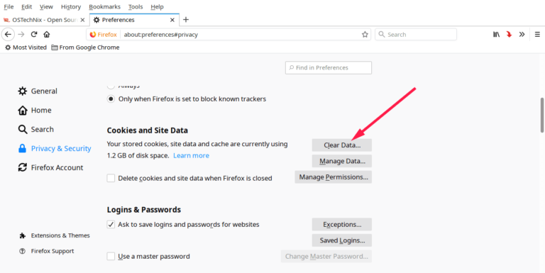 How To Fix "Network Protocol Error" On Mozilla Firefox - OSTechNix
