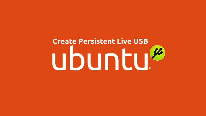 make a portable ubuntu usb