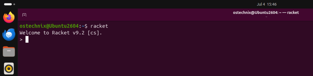 Racket Programming Console