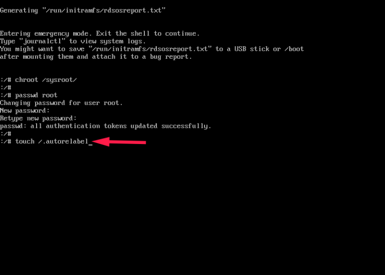 How To Reset Root Password In CentOS 8 And RHEL 8 OSTechNix