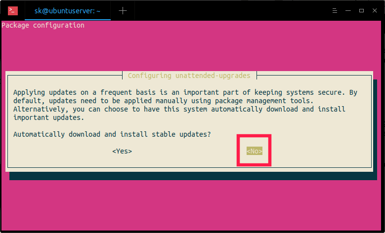Disable Unattended Upgrades On Ubuntu