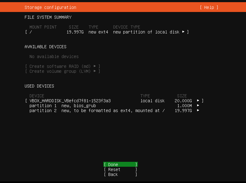 File system summary in Ubuntu