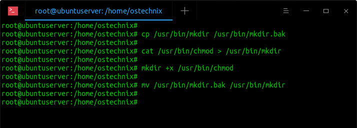 chmod executable linux