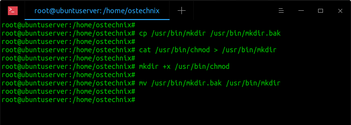 Restore Executable Permission To Chmod Command In Linux Ostechnix