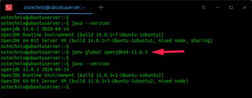 How To Manage Multiple Java Versions With jEnv On Linux - OSTechNix