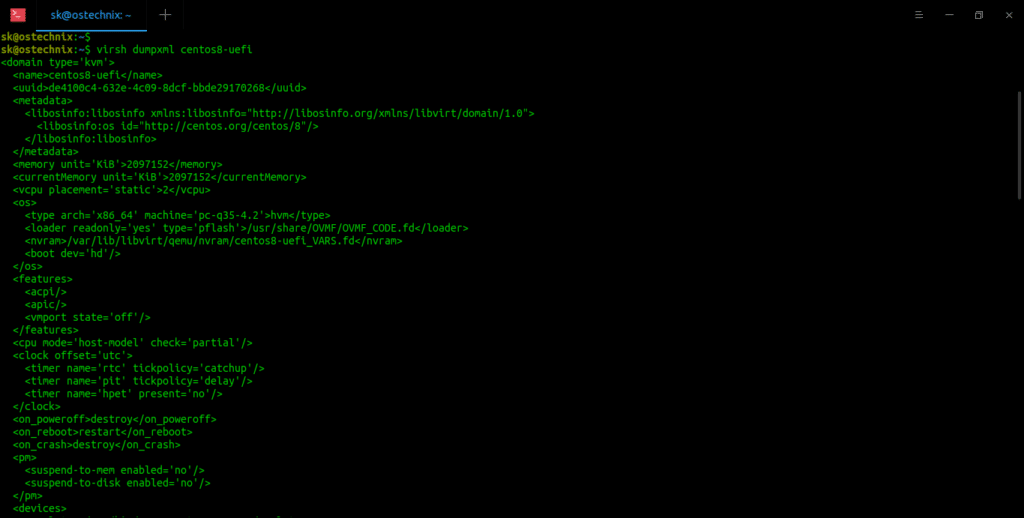 Manage KVM Virtual Machines With Virsh Program - OSTechNix