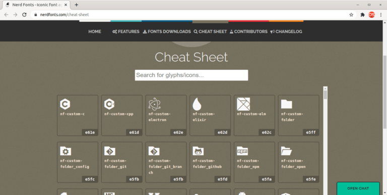 Install Nerd Fonts To Add Glyphs In Your Code On Linux - OSTechNix