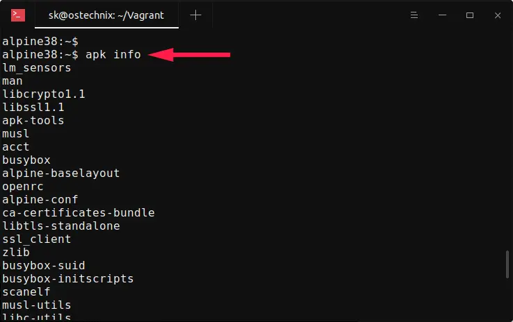 How To List Installed Packages In Linux OSTechNix