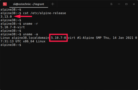 Alpine Linux Kernel Version – How to Check the Kernel Version in Linux ...