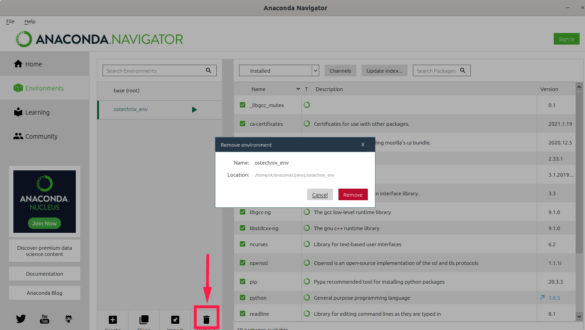 Get Started With Anaconda Navigator Graphical Interface - OSTechNix