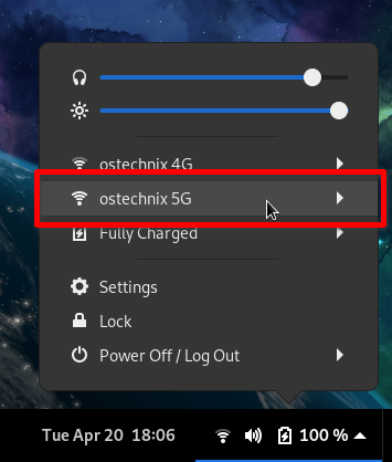 Connect to 5G wifi network