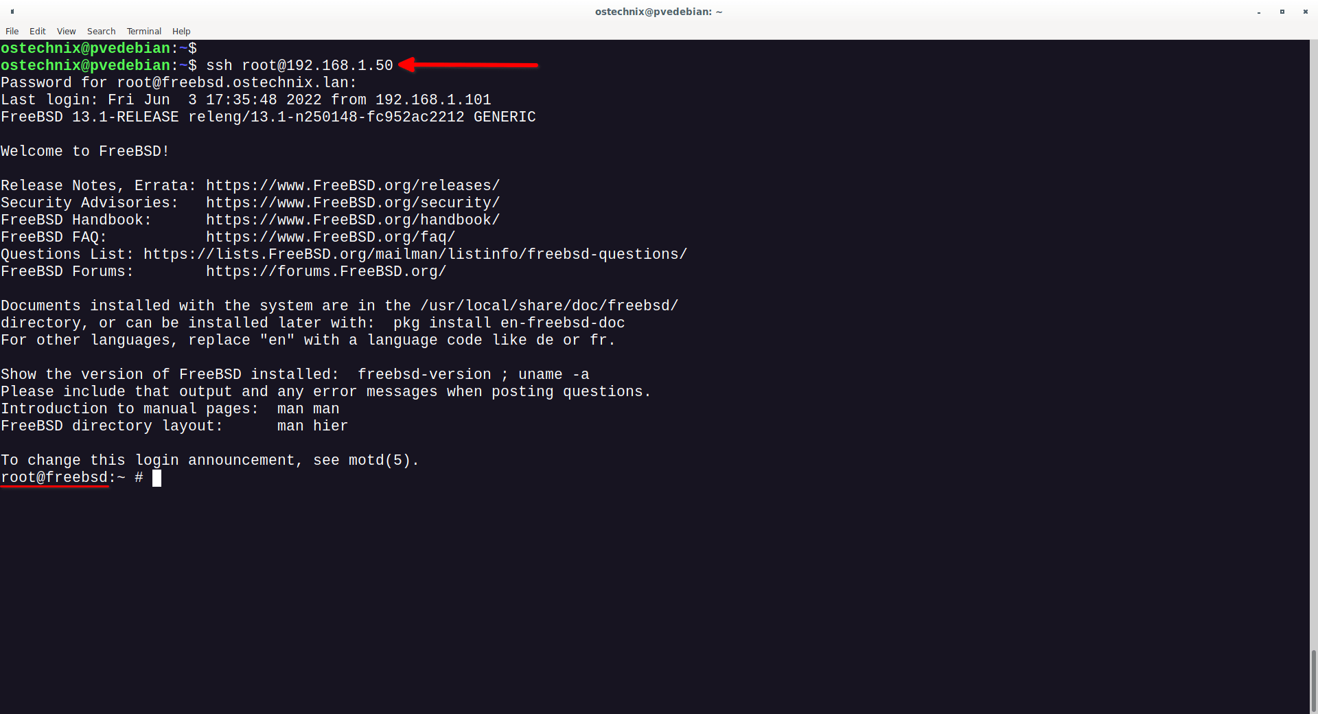 How To Enable SSH On FreeBSD - OSTechNix