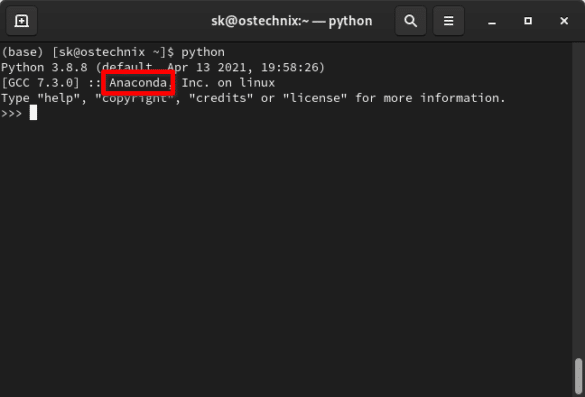 How To Install Anaconda On Linux - OSTechNix