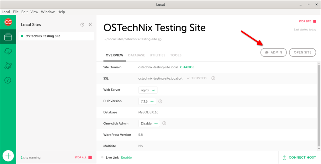 Setup Local WordPress Development Environment In Linux - OSTechNix