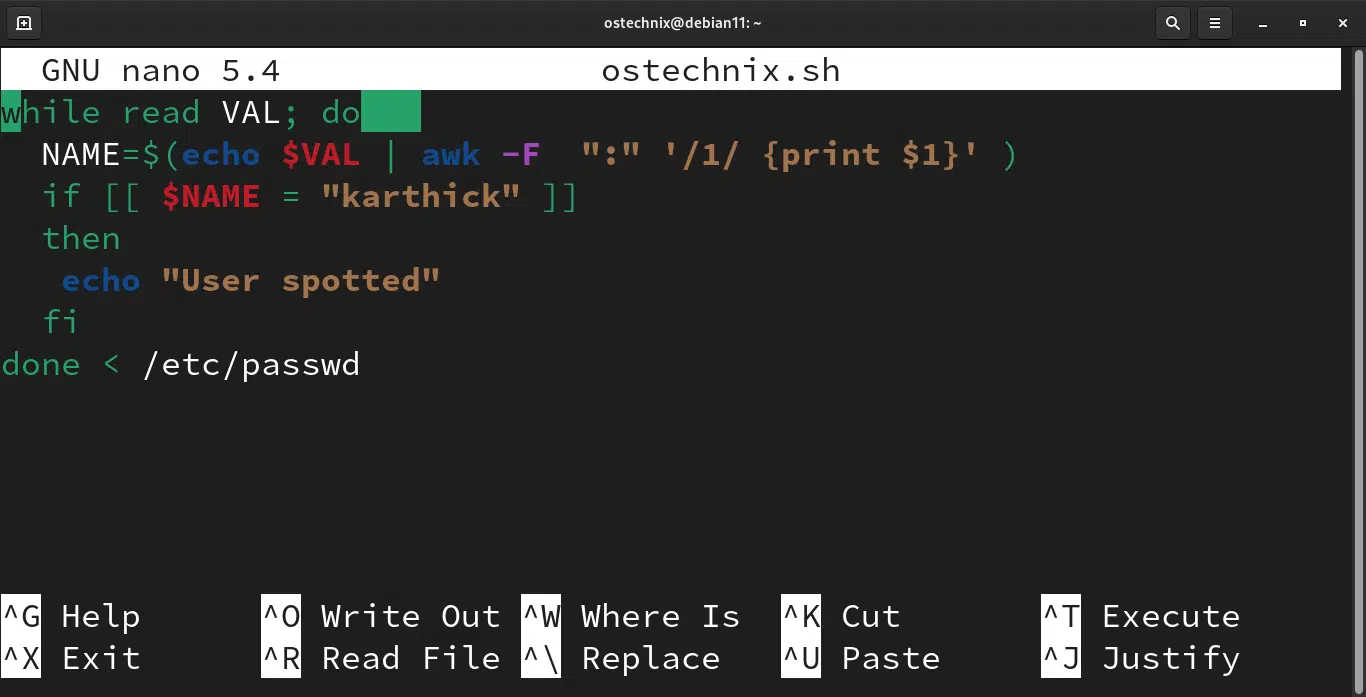 A script to find system user A script to find system user