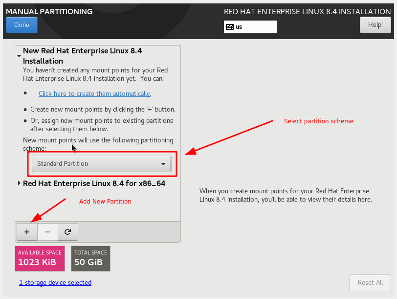  Ajouter une nouvelle partition 