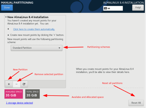 How To Install AlmaLinux 8.4 - A Step By Step Guide - OSTechNix