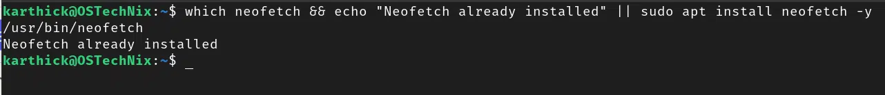 Compact logical expression example