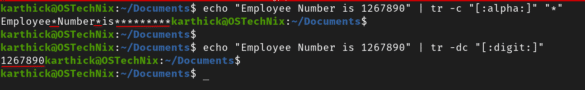 Tr Command In Linux Explained With Examples - OSTechNix