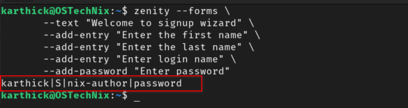 Zenity - Create GUI Dialog Boxes In Bash Scripts - OSTechNix
