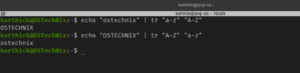 Tr Command In Linux Explained With Examples - OSTechNix