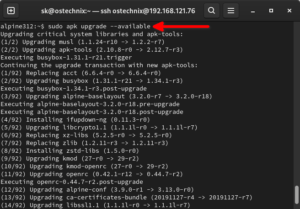 How To Upgrade Alpine Linux To Latest Version - OSTechNix
