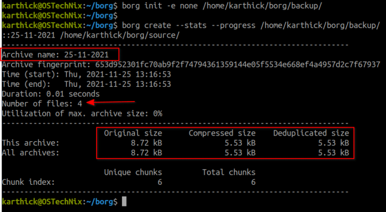 Backup And Restore Files Using Borg In Linux - OSTechNix
