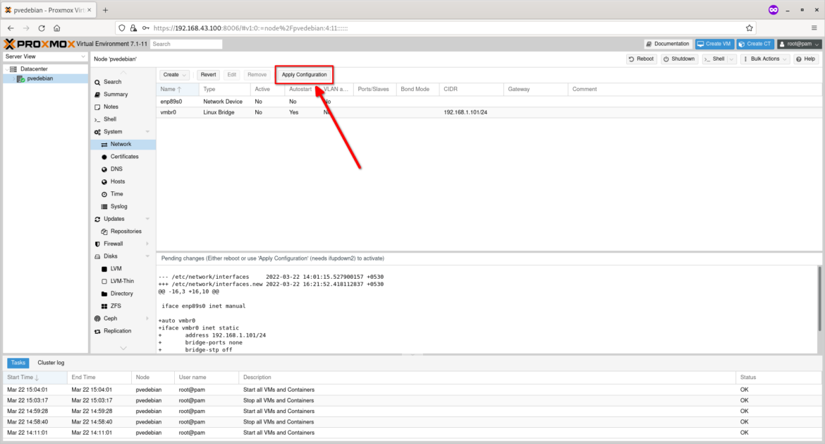 Install Proxmox VE On Debian 11 Bullseye In Intel NUC - OSTechNix