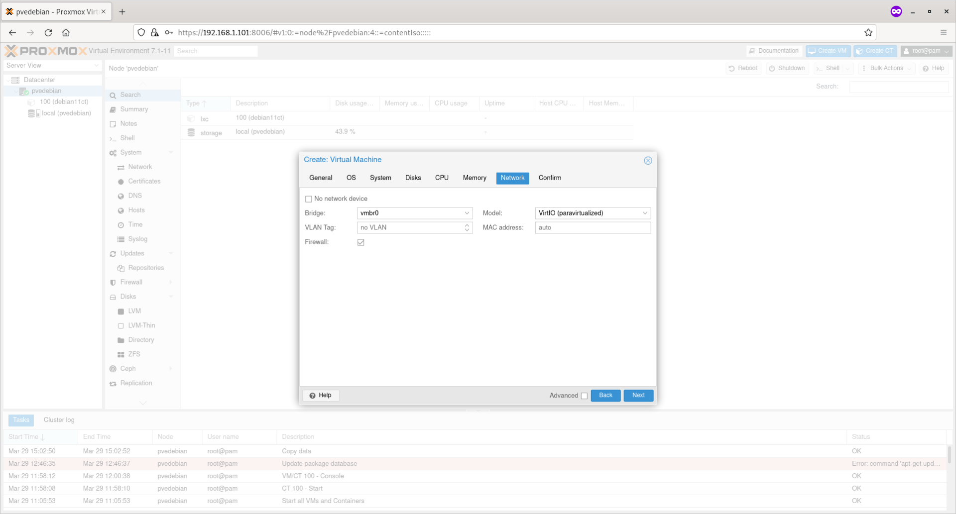 Create Proxmox Virtual Machines From Proxmox  UI OSTechNix