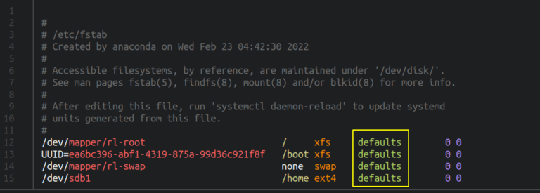 What is Fstab in Linux | An Introduction to Linux /etc/fstab file ...