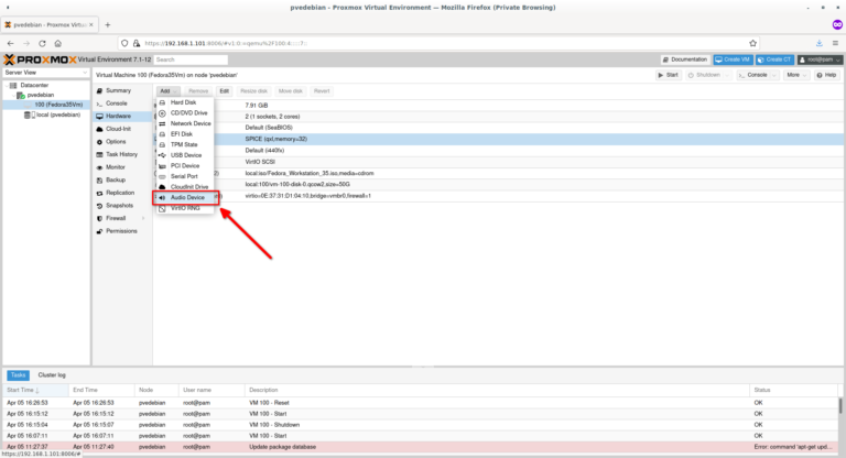 Access Proxmox Virtual Machine With SPICE Client OSTechNix