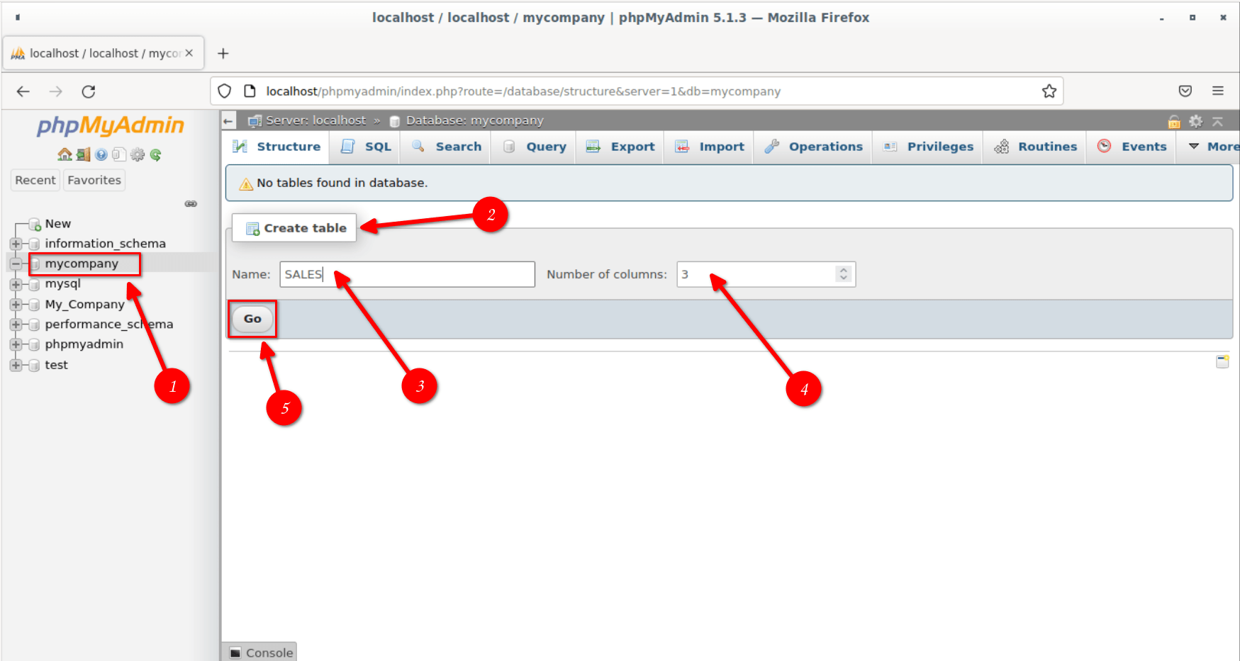 create-mysql-database-and-table-using-php-in-xampp-ostechnix